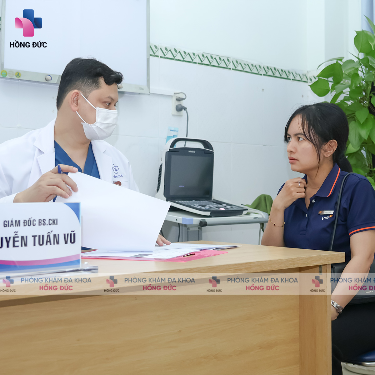 PHÒNG KHÁM ĐA KHOA HỒNG ĐỨC ĐỒNG HÀNH CÙNG NGÂN HÀNG TMCP QUỐC TẾ VIỆT NAM (VIB) - PHÒNG GIAO DỊCH NGUYỄN TẤT THÀNH, CÀ MAU