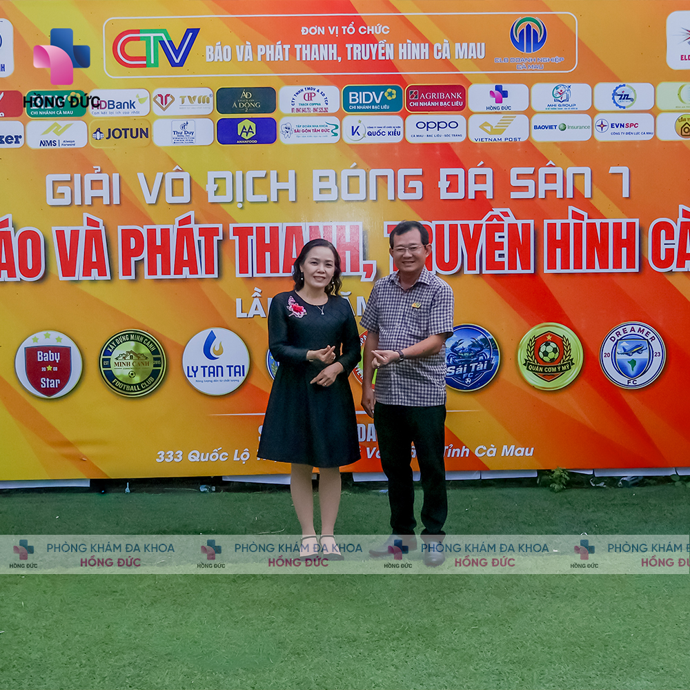 PKĐK HỒNG ĐỨC ĐỒNG HÀNH CÙNG GIẢI BÓNG ĐÁ TRUYỀN THỐNG SÂN 7 TRANH CÚP 