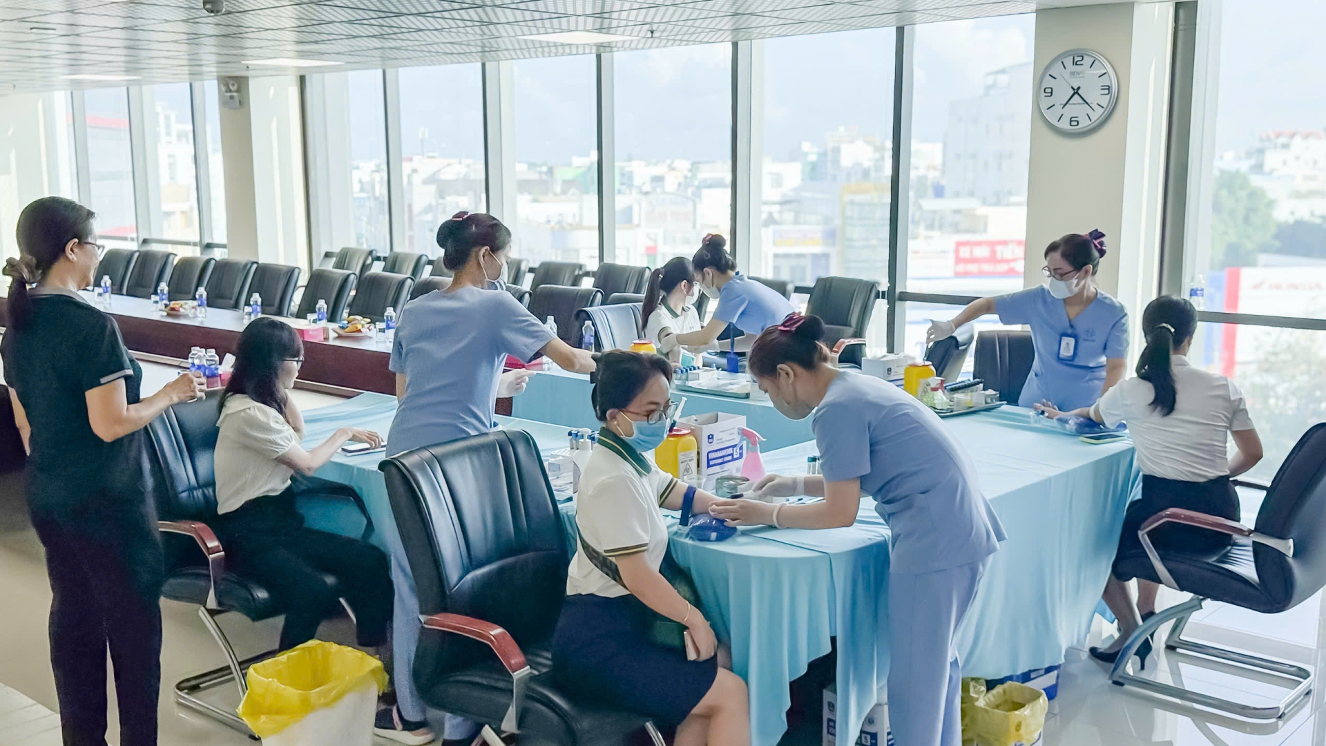 PKĐK HỒNG ĐỨC ĐỒNG HÀNH KHÁM SỨC KHỎE ĐỊNH KỲ CHO CBNV BIDV CÀ MAU – CHUYÊN NGHIỆP & TẬN TÂM 