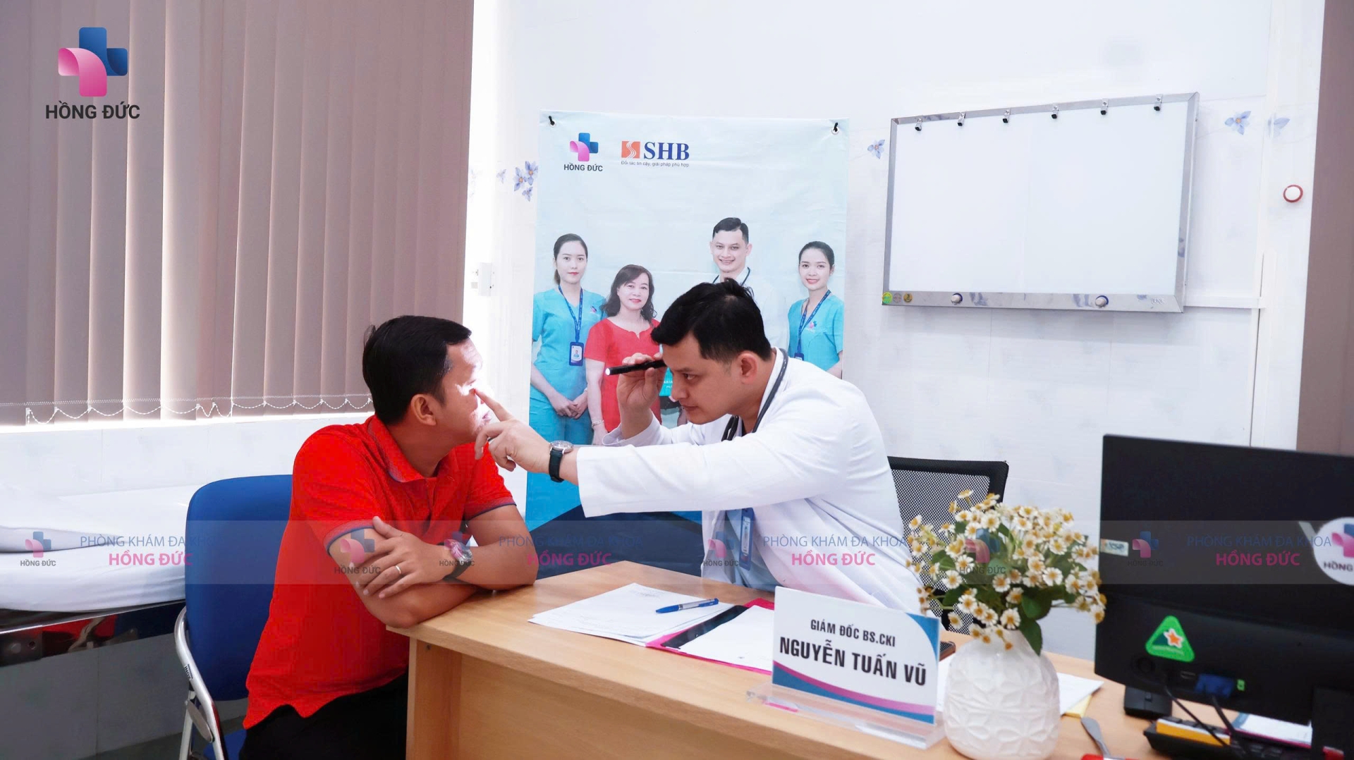 KHÁM SỨC KHỎE ĐỊNH KỲ CHO NGÂN HÀNG TMCP SÀI GÒN - HÀ NỘI (SHB) - CHI NHÁNH CÀ MAU