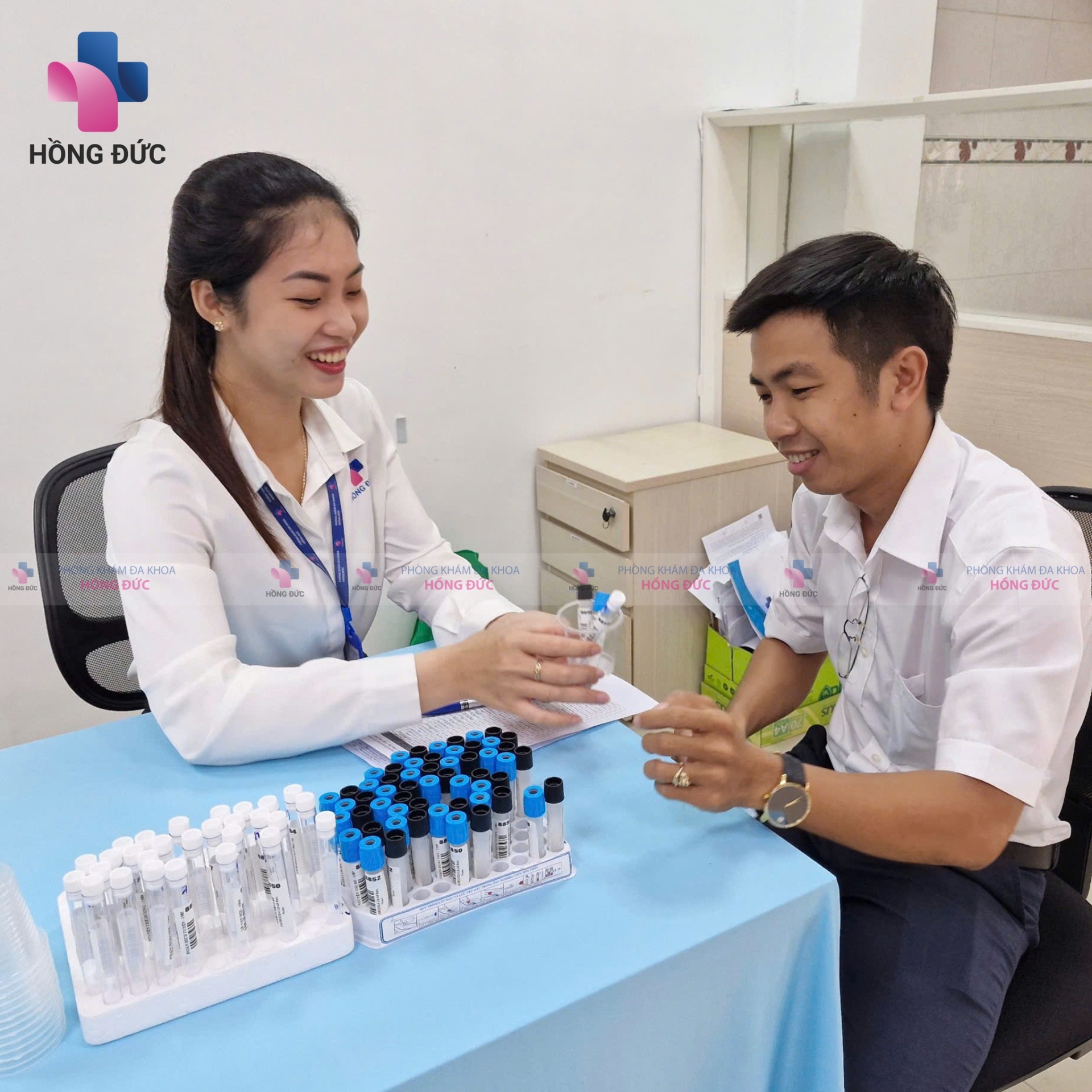 KHÁM SỨC KHỎE ĐỊNH KỲ CHO CBCNV NGÂN HÀNG VP BANK CHI NHÁNH CÀ MAU TẠI PKĐK HỒNG ĐỨC