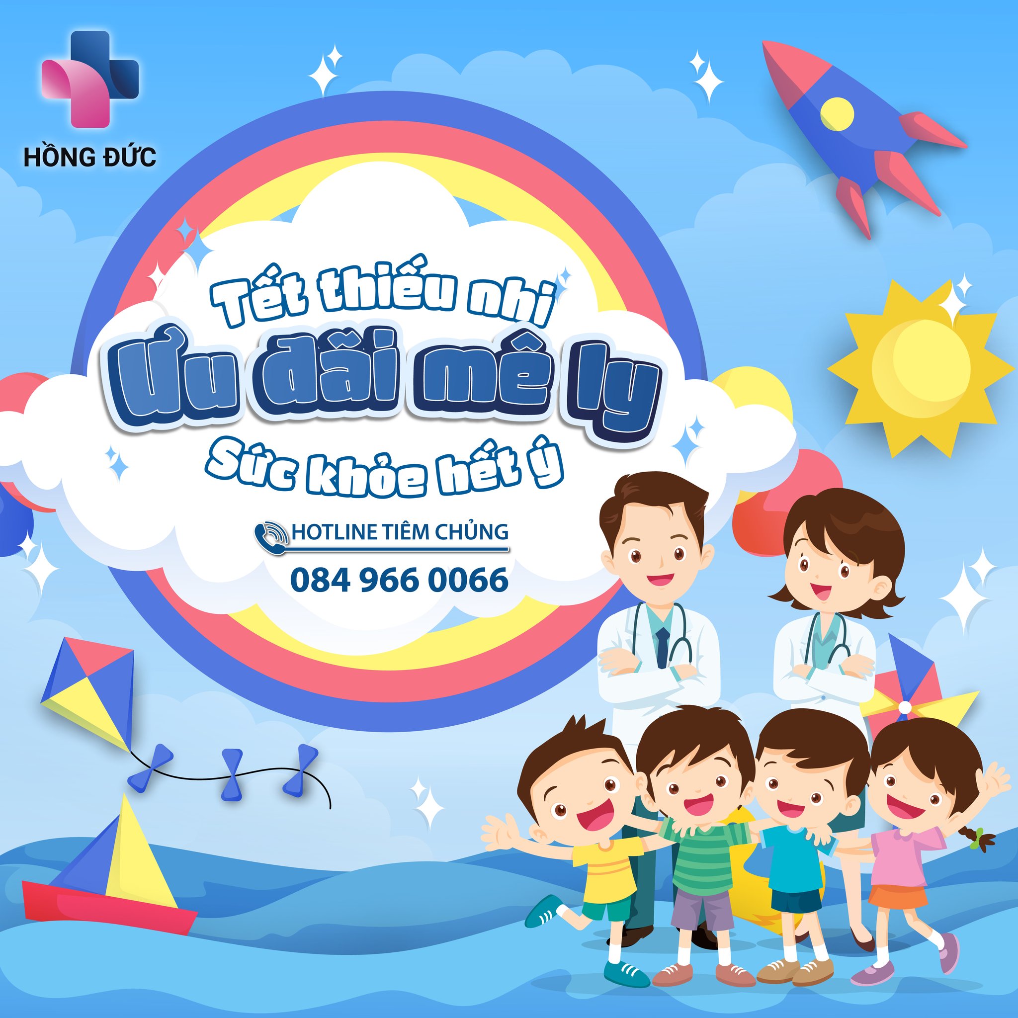 Tết thiếu nhi - ưu đãi mê ly