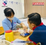 KHÁM SỨC KHỎE ĐỊNH KỲ CHO CÁN BỘ NHÂN VIÊN NHÀ SÁCH FAHASA CHI NHÁNH CÀ MAU VÀ CHI NHÁNH ĐẤT MŨI TẠI PKĐK HỒNG ĐỨC